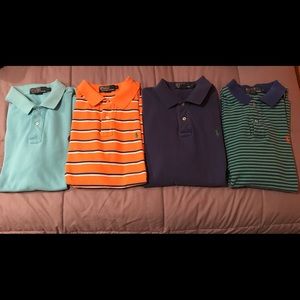 Bundle- 4 Ralph Lauren polos.
